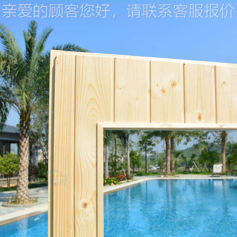 桑拿设备干蒸汗蒸设BL-SNA-0S备传统式干蒸门桑拿房门房AWO西桑拿