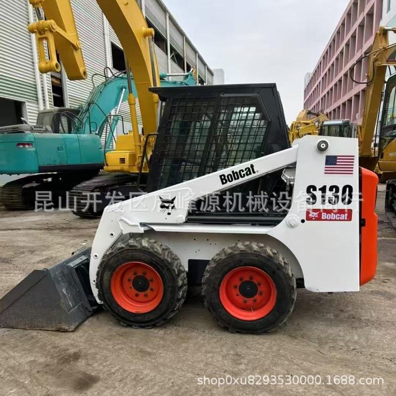 外贸出口山猫Bobcat 滑移装载机 S130铲车 S70 S300道路清运垃圾
