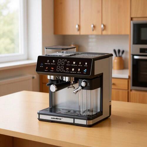 Coffee machine意式半自动咖啡机20Bar家用压萃取浓缩打奶泡