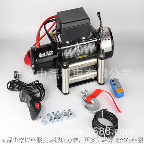 电动绞盘9500LB12000LB13000LB拉力机吊机