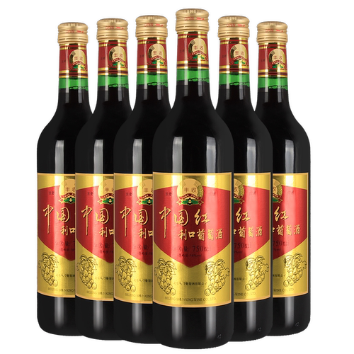 丰收中国有利口葡萄酒甜型干红酒