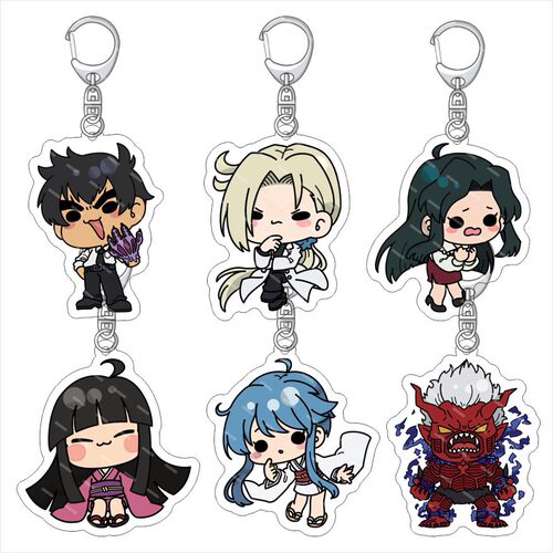 地狱老师神眉亚克力钥匙扣HellTe