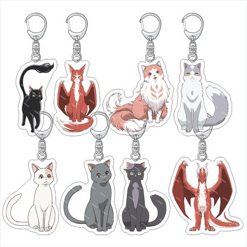 猫与龙亚克力钥匙扣羽之叔叔Neko