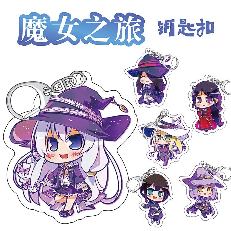 魔女之旅大立牌 伊蕾娜 芙兰 扫帚 艾丝黛儿 沙耶 席拉亚克力摆件