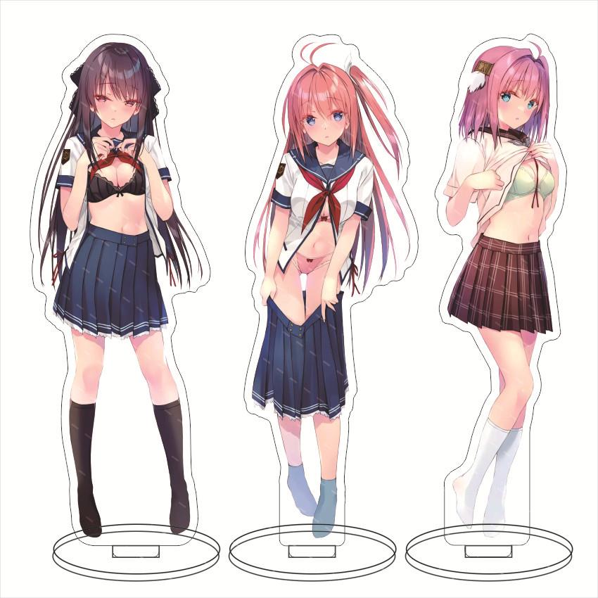 苍之彼方的四重奏 亚克力大立牌 仓科明日香 鸢泽美咲 亚克力摆件