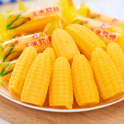 正宗玉米糖软糖散装糖果老式儿童橡皮糖爆款年货零食婚庆喜糖批发