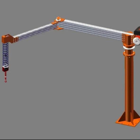 折叠悬臂吊机墙壁式悬臂吊手动电动气动旋转悬臂吊工厂悬臂吊车