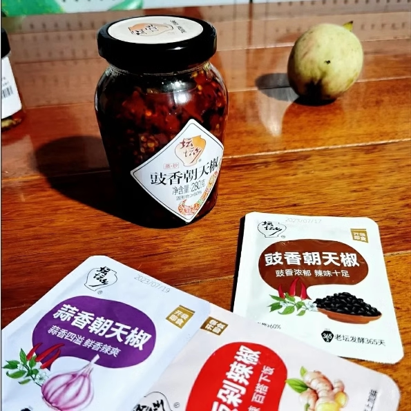 坛乡280g3组合豉香蒜拌饭