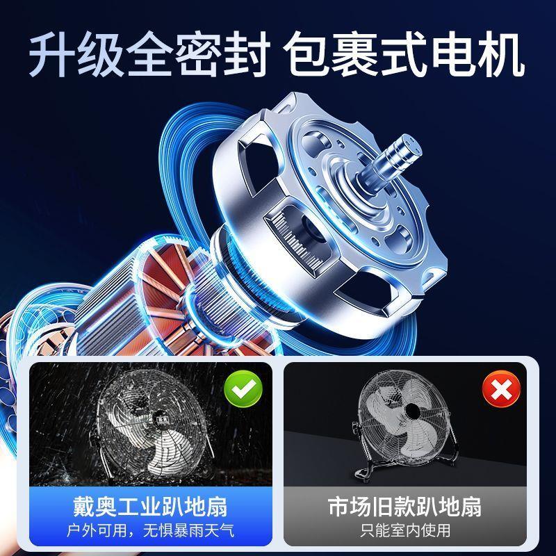 强力电风扇趴地扇台式坐爬地扇大功率工业风扇落地扇家用商用静音