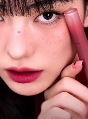 【圣诞送礼】3CE丝绒唇釉升级版 哑光口红橘色裸色女礼物