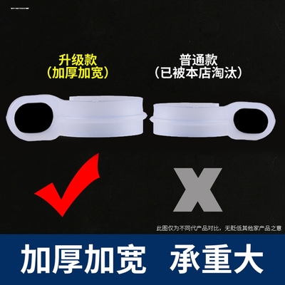 30个装洗衣晾晒防风挂扣固定晾衣架防风钩挂钩扣方管圆管卡扣