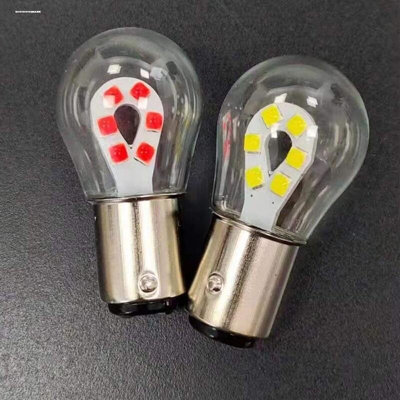 适用起亚K2 K3 K5高低脚超亮led爆闪刹车灯泡车尾灯1157/P21/5W