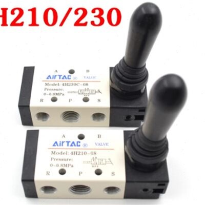 亚德客型气动手动阀 放气阀4H21008 4H210-08 06 4H230C-08 4H230
