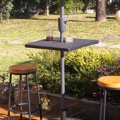 遮阳伞用可升降小桌子搭配户外伞通用户外桌便携防水防嗮耐用折叠