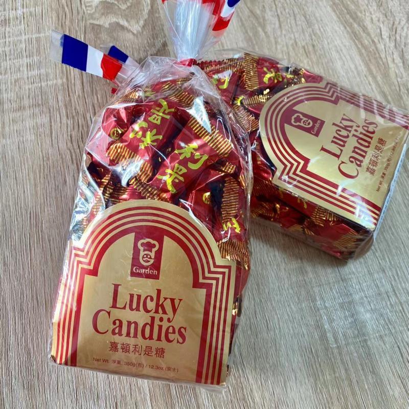 香港产 嘉顿Garden利是糖什锦糖 350g佳节送礼 年货贺年糖果