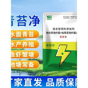 易达成青苔净混合型饲料添加剂昶九生物水产养殖不伤鱼快速清除剂