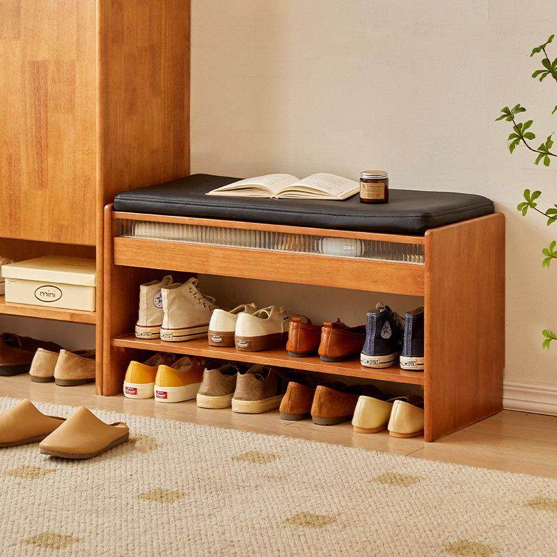 樱桃小屋北欧实木换鞋凳入户门口软包凳子进门鞋柜坐凳一体穿鞋凳,住宅家具,换鞋凳,淘宝优惠券,粉丝福利购,淘宝优惠卷