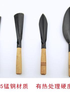 包利65锰钢园艺小铲套装居家种花松土挖蒜盆景户外野营工具