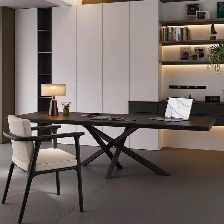 北欧实木办公桌简约长条桌电脑桌设计师办公桌现代个性书桌工作台,商业/办公家具,办公电脑桌,淘宝优惠券,粉丝福利购,淘宝优惠卷