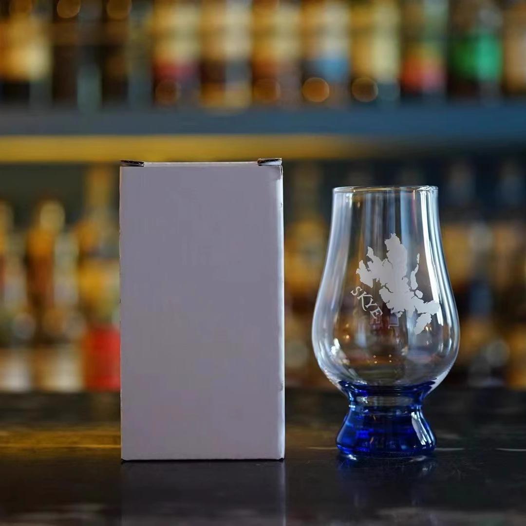 【威士忌周边】Talisker泰斯卡带底色闻香杯威士忌杯烈酒杯