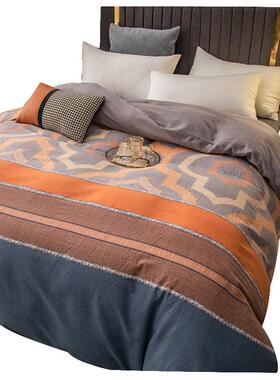 水洗棉磨被毛单件被套200x230被OER单人学生宿舍床单罩502001非全