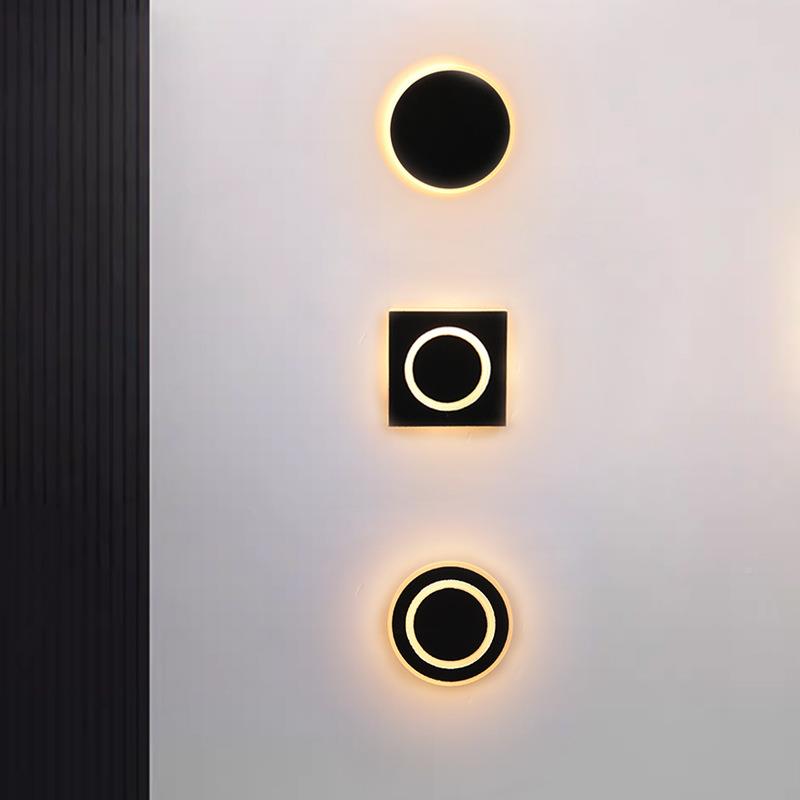 低压12/24v氛围方圆形装超踏小地脚壁灯楼创意个性饰过道走CE-Y45