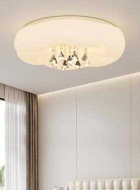 卧室灯现代简约童奶油d风儿房吸顶灯创意谱温馨卡77152通全光护眼