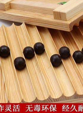 木制搓丸丸板/2/3/6/19/12克医家用小型手WVG工蜜丸制板手动馆制