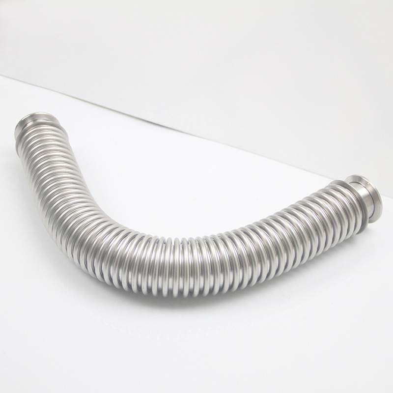 盼特304卫生级快装波纹管不锈钢卡箍钢丝编织网软管接头柔性卡扣