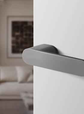 意音式极简生磁吸静门锁室态内生态K16简卧室木门锁白色灰色房门