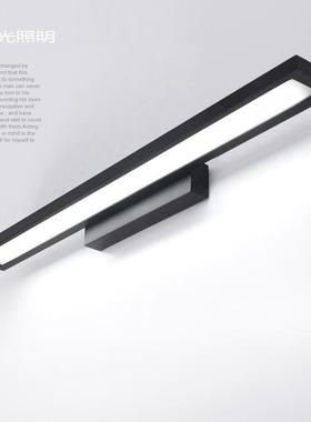 LED铝J360120材壁镜前浴灯后现代简约水雾室卫生间化妆灯灯防镜灯