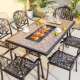 冬季 烧烤炉庭瓷砖铸院铝户椅外椅鹫楷实力防雨碳桌烤电烤家用商用