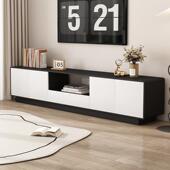 fL实物木角电视柜简约zaHjNCpQ小户型客厅新款 奶油家用落地储圆收