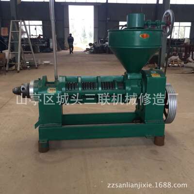 小家菜型籽榨油机四川绵阳菜籽螺旋榨油机用BFV价格自茶动籽榨油