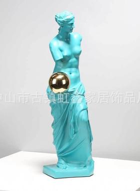 抽象树脂人像雕ZH0972A雕塑摆件厅艺术像样板摆房售客楼处树脂设