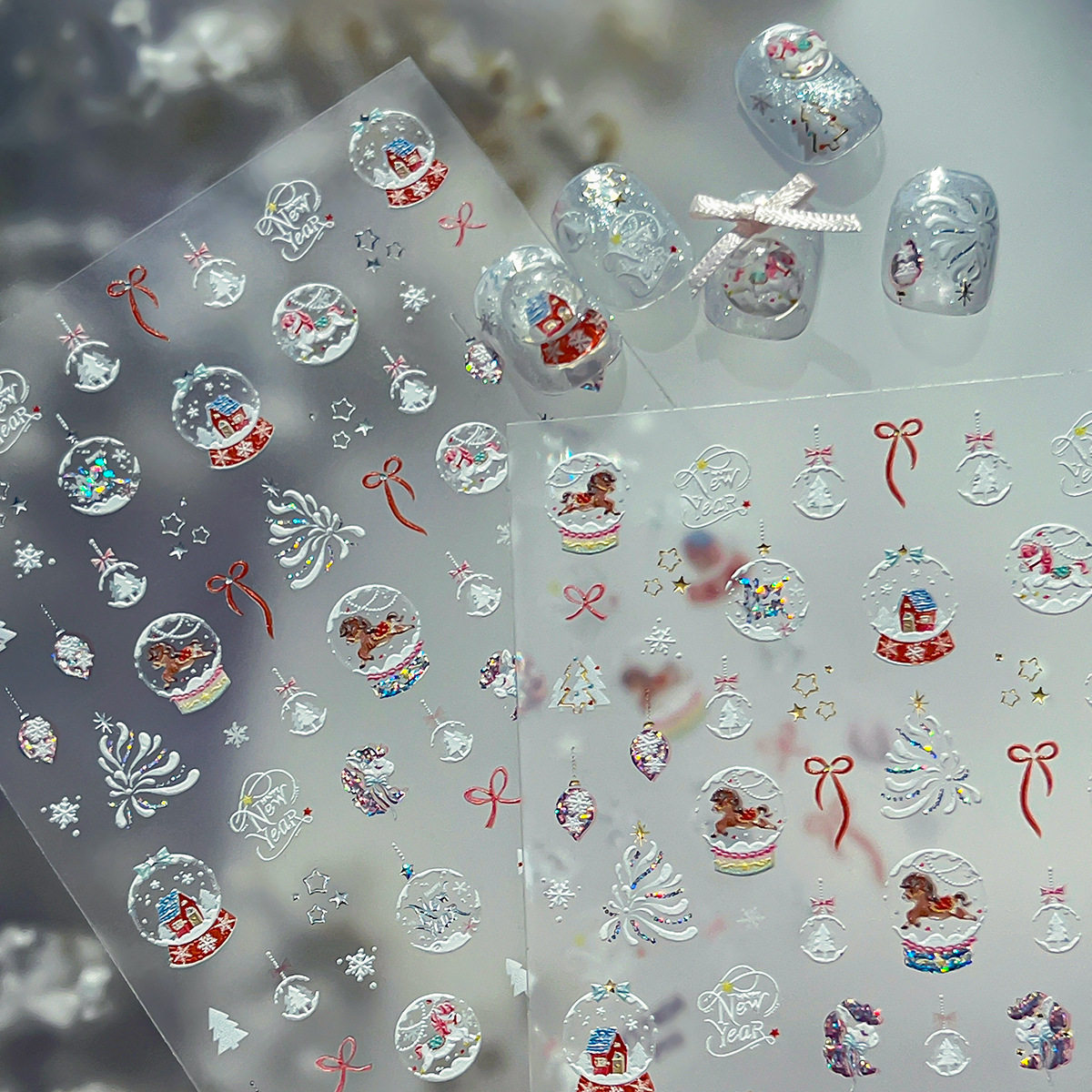马年水晶球儿童指甲贴女孩美甲贴纸女生小朋友指甲贴2026新款卡通小学生自粘可爱公主手指钻石贴小孩指甲饰品,文具电教/文化用品/商务用品,贴纸/立体贴纸,淘宝优惠券,粉丝福利购,淘宝优惠卷