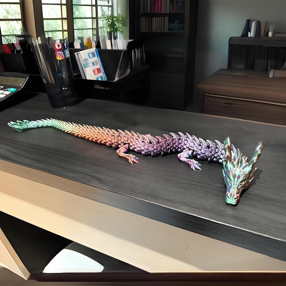 3d打印关节龙三d中国龙模