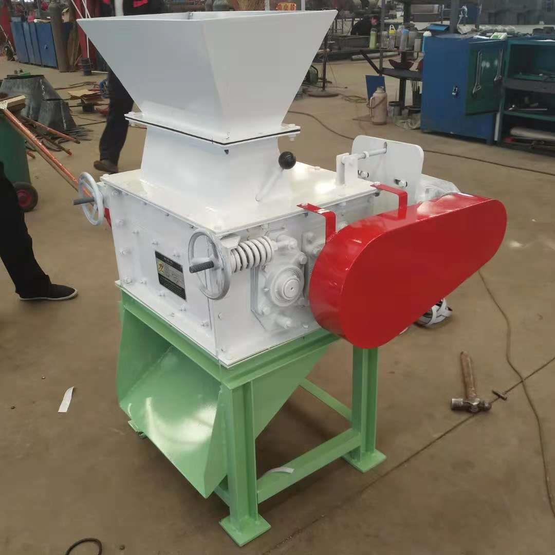 家用粮食破碎机饲料玉米破碎设备大产量对辊破碎机
