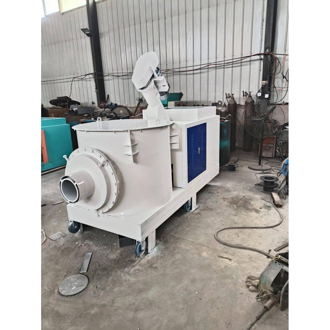 生物质颗粒燃烧机120万大卡2吨锅炉改造木质燃烧器高效稳定环保