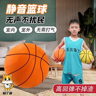 直播专享室内无声静音篮球投篮训练科学儿童孩子拍拍球亲子玩具
