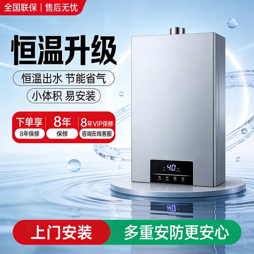 林内豹智能恒温天然气强排式天然
