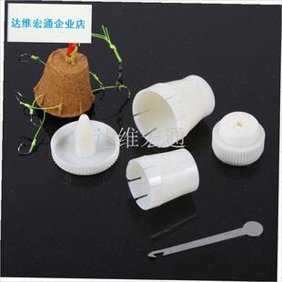 款钩鱼饵压饵器成型器飞s钩鱼钩上饵器爆炸钩饵料压饵器渔具快速.