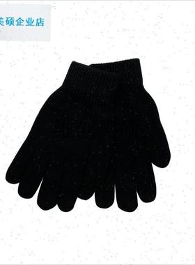 l黑色手套纯色毛线手套魔术弹力舒适手套骑车O男女四季通用保暖包