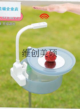 l夜钓灯感应上饵灯钓鱼灯饵料盘灯拉饵灯LMED充电饵灯垂钓渔具装