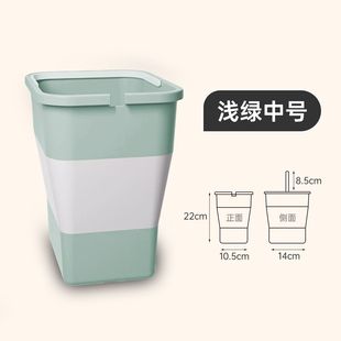 车载折叠垃圾桶家用宿舍桌面茶几果皮收纳盒可折叠纸篓车