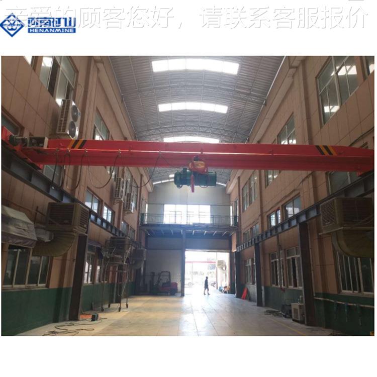 江苏南通5吨跨度16.5m LD型5t电动单梁起重机行车10t