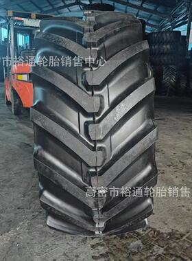 改装加宽玉米收割机轮胎540/65/70R24 前轮加宽540mm 真空配钢圈
