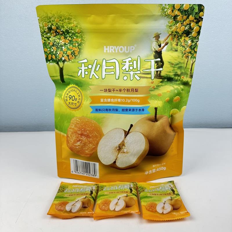 山姆代购 秋月梨干 新品果干果脯黄梨蜜饯