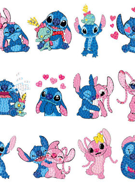 2024新款亚马逊跨境热卖儿童钻石贴画手工diy点钻画随意贴