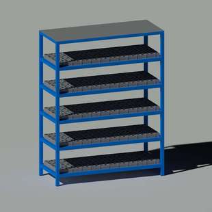 电极架物料摆放货架340位电极盒一体架子